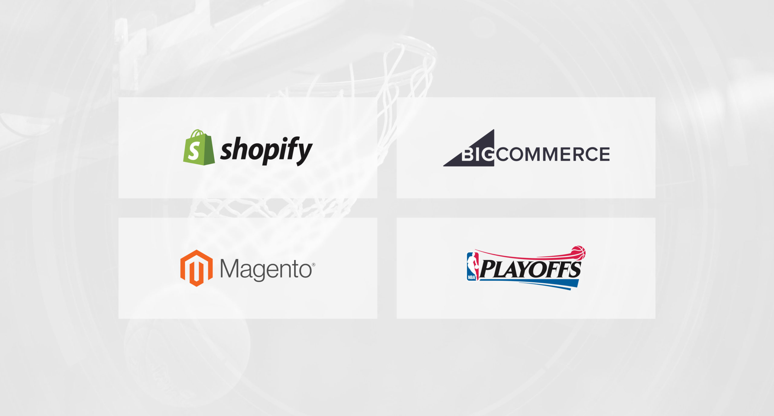 Shopify, Bigcommerce, Magento and the NBA Playoffs