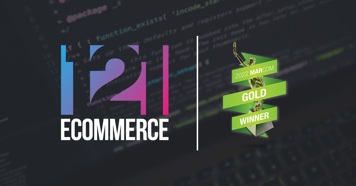 121eCommerce Recognized as a MarCom Gold Award Winner